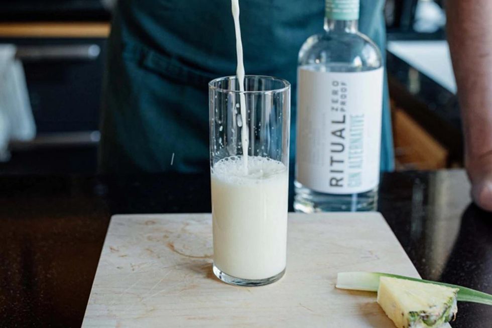 PTO coconut mocktail