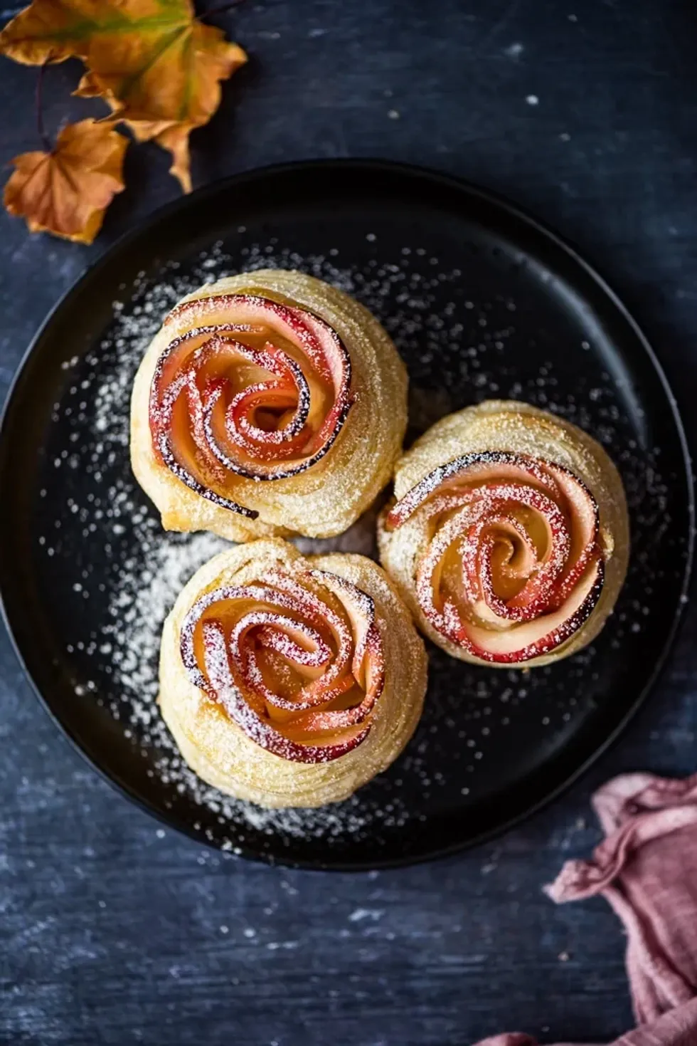 puff pastries roses