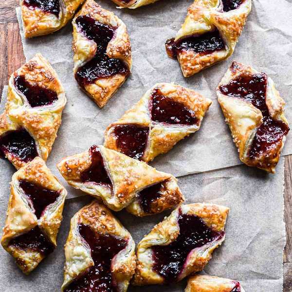 Puff Pastry Jam Tarts