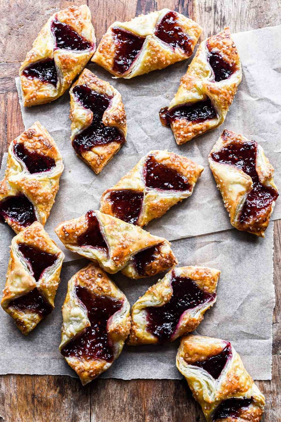 Puff Pastry Jam Tarts