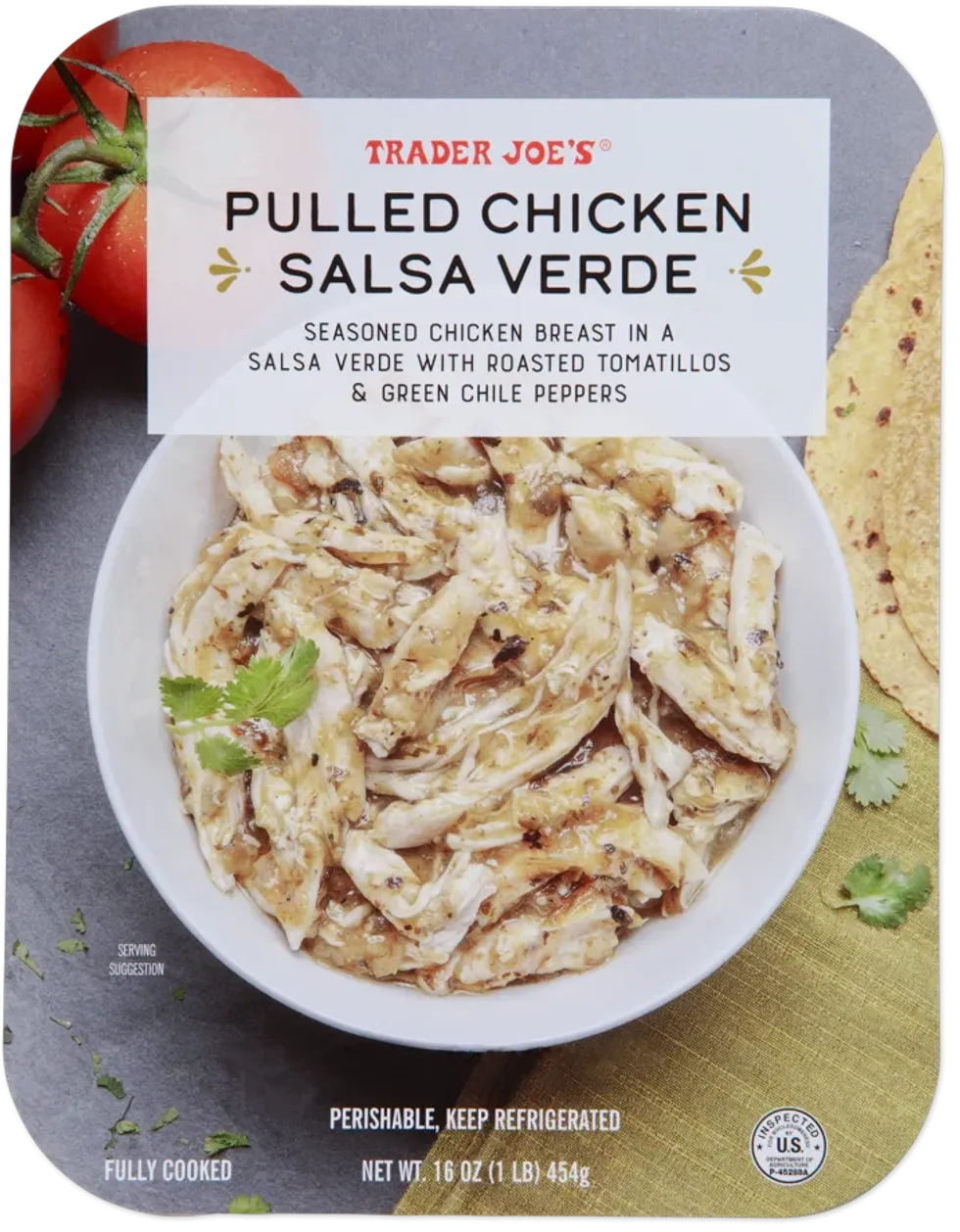 Pulled Chicken Salsa Verde