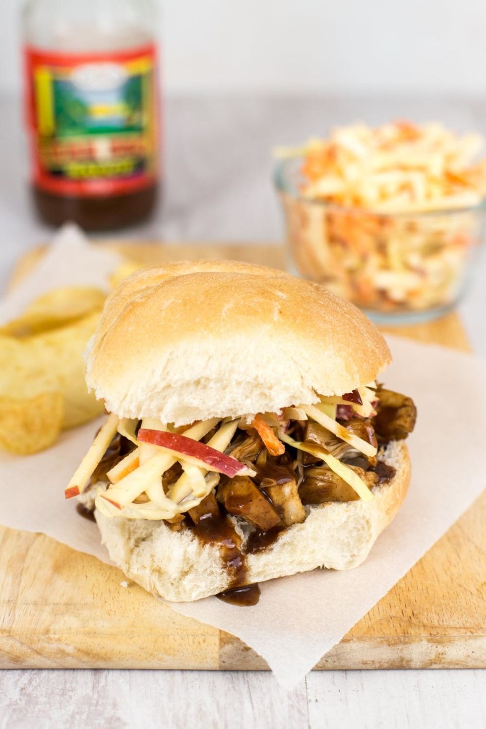 Pulled jackfruit sandwiches-10
