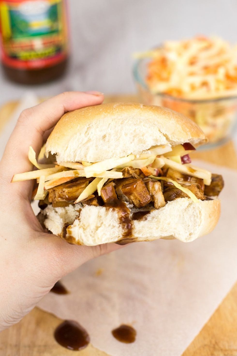Pulled jackfruit sandwiches-11