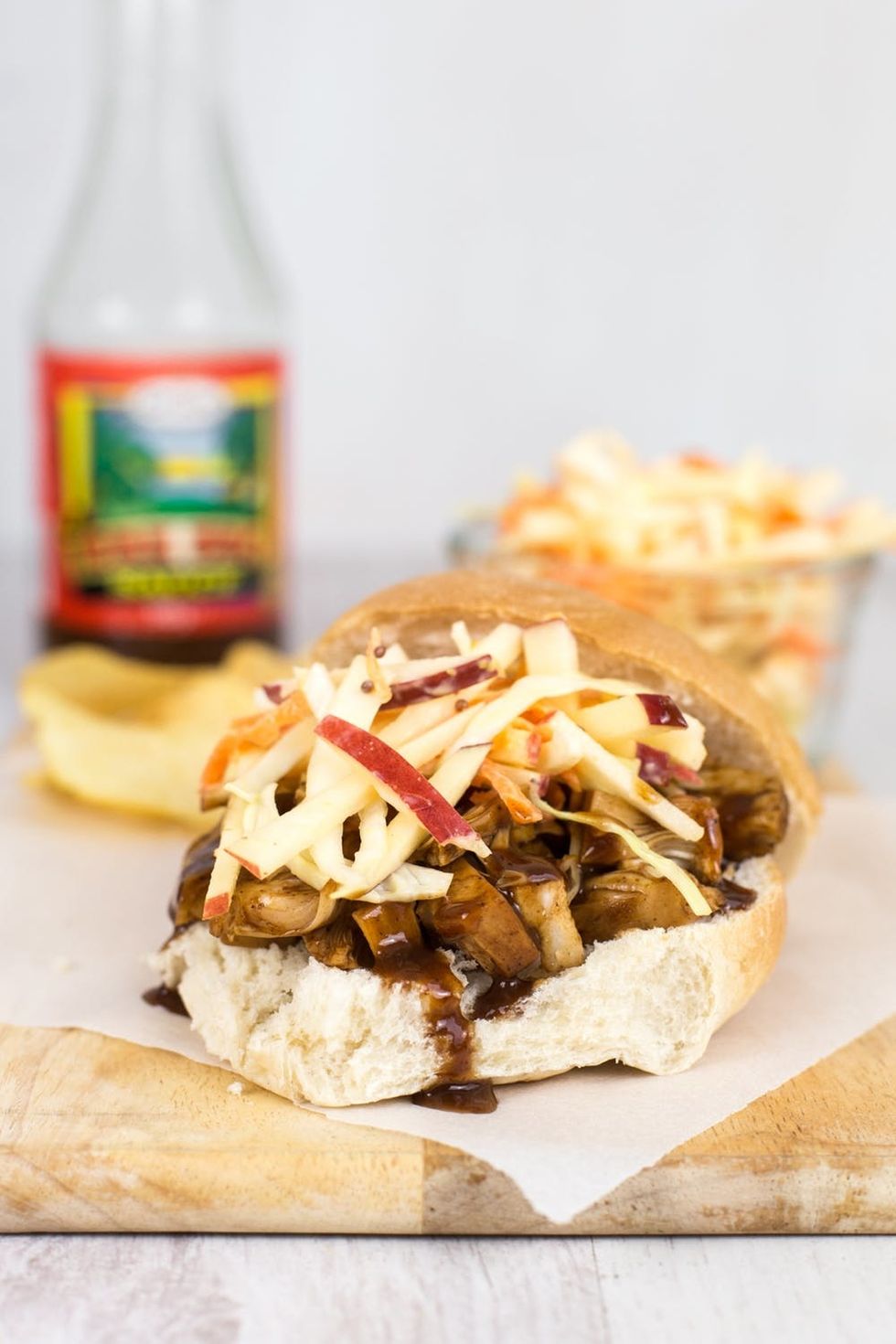 Pulled jackfruit sandwiches-8