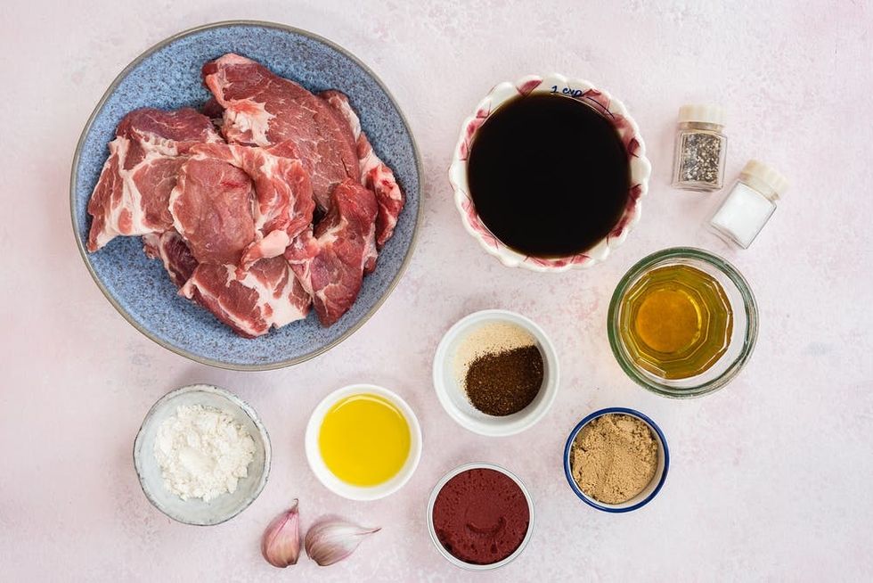 Pulled pork ingredients