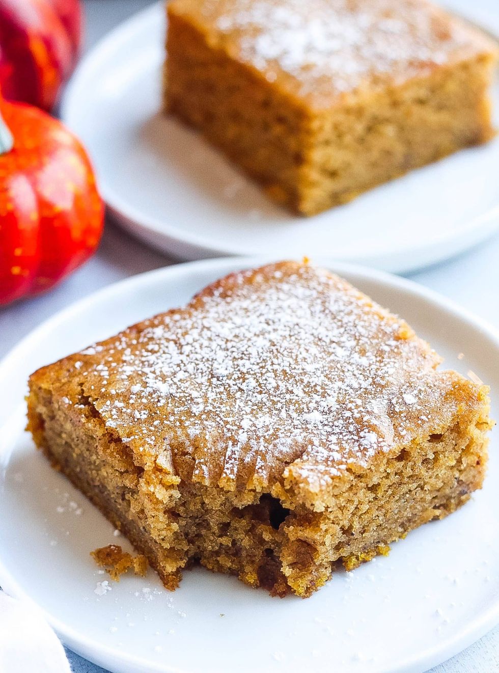 Pumpkin Banana Bread Bars