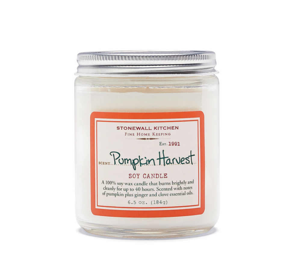 pumpkin candle