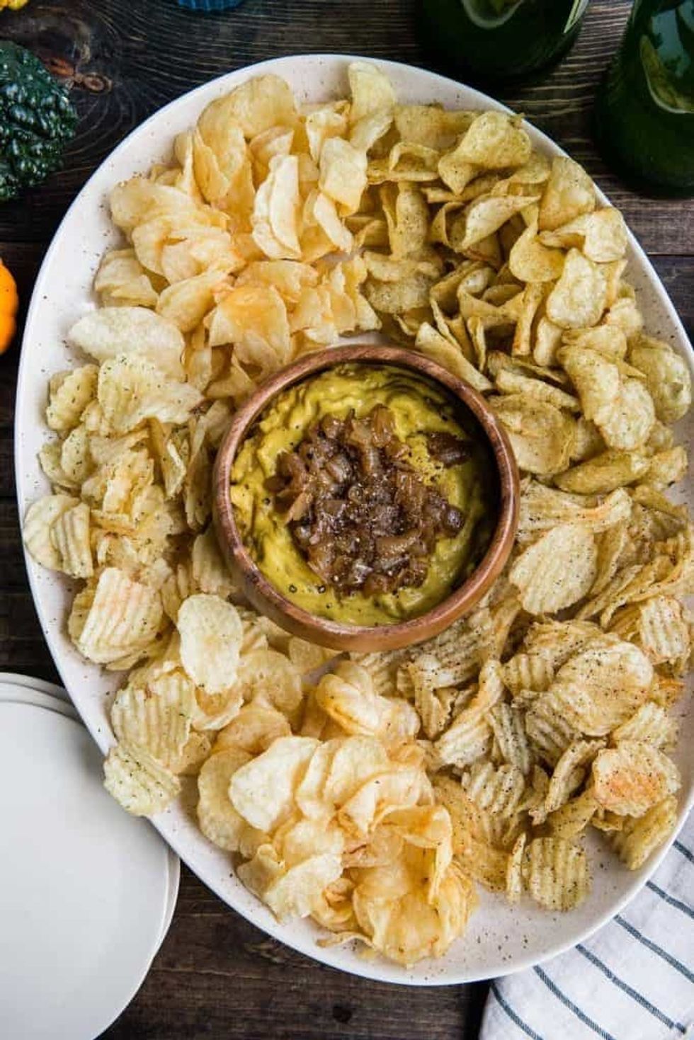 Pumpkin Caramelized Onion Dip