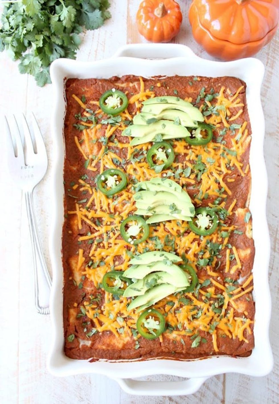 Pumpkin Enchiladas Pumpkin Dinner Recipe