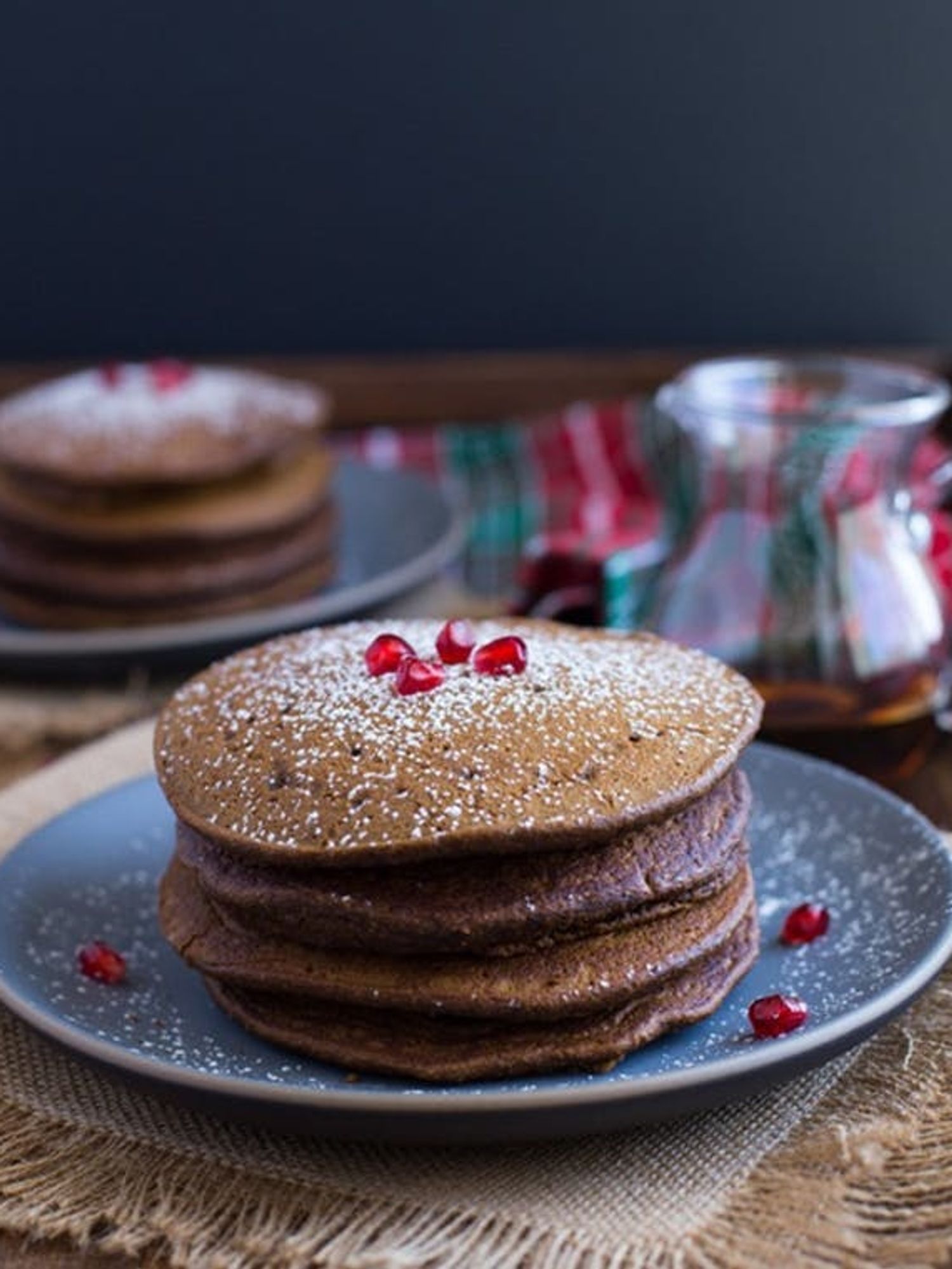 Pumpkin Gingerbread Pancakes