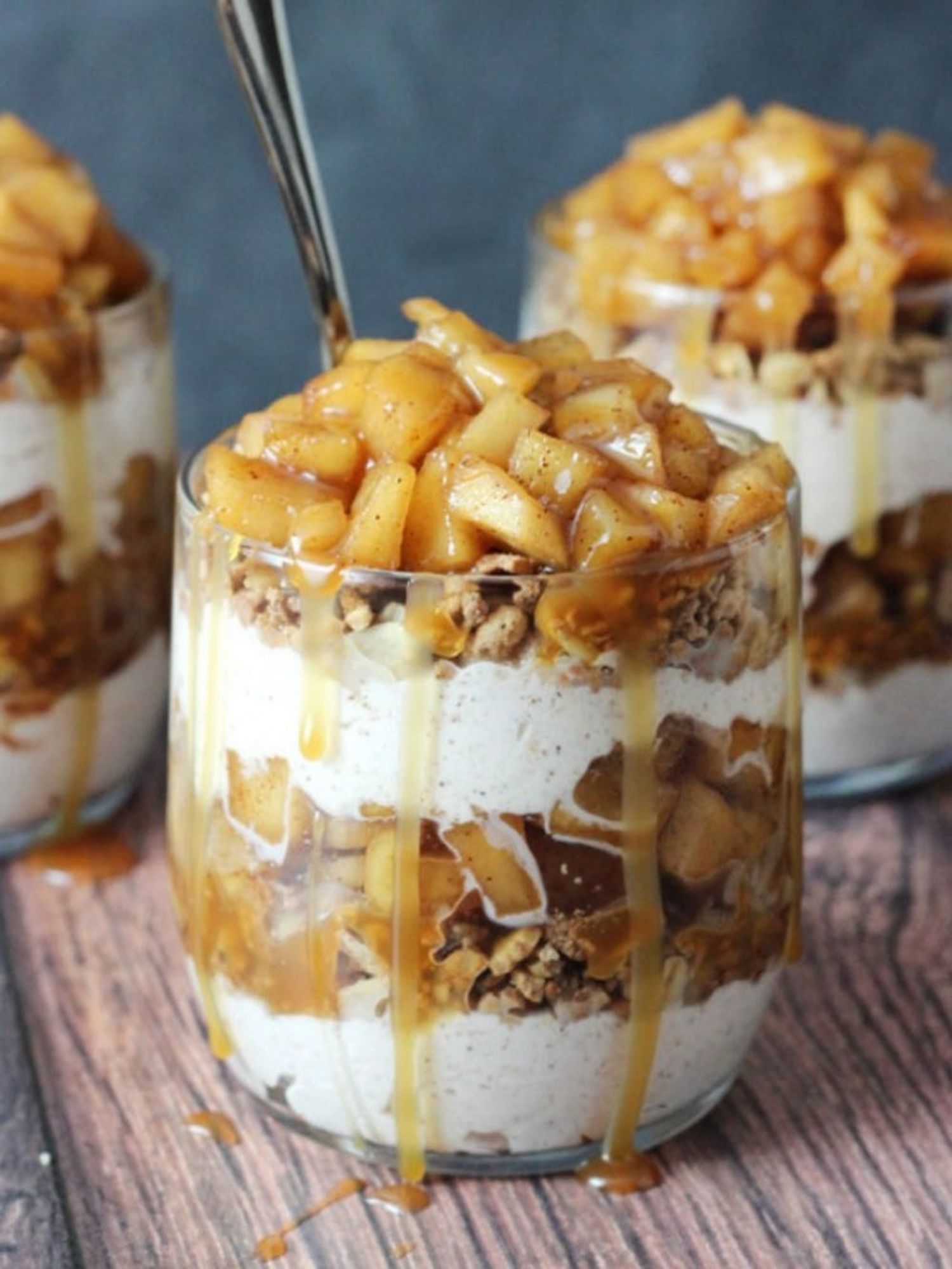 Pumpkin Gingersnap Cheesecakes