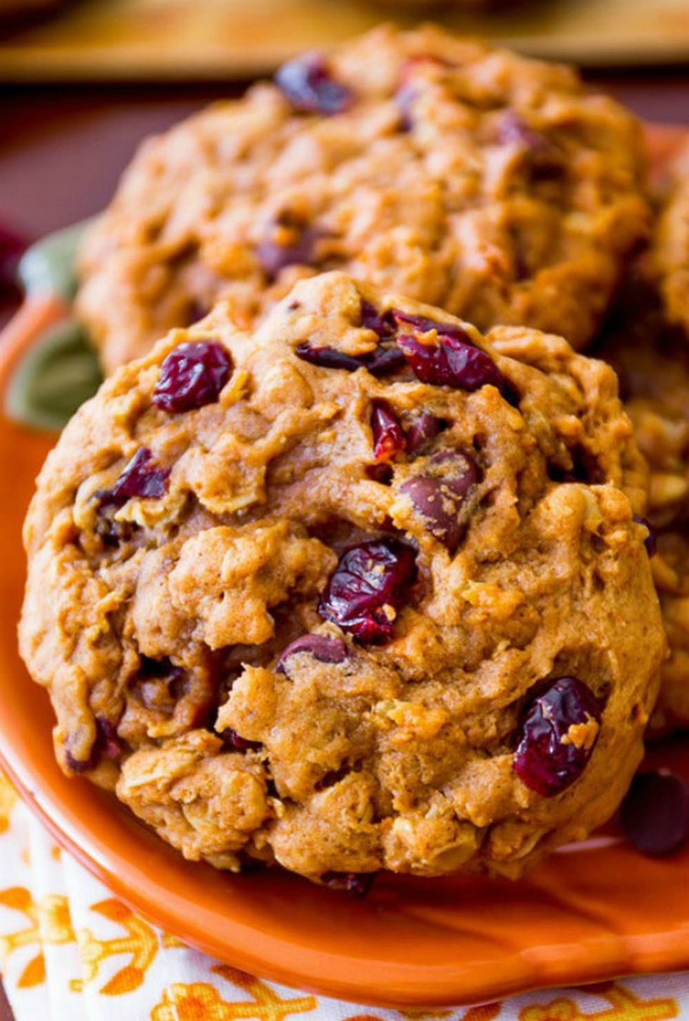 Pumpkin Oatmeal Cookies canned pumpkin recipes