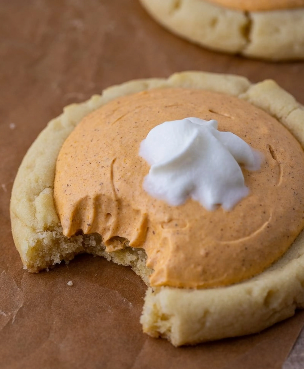 pumpkin pie cookie