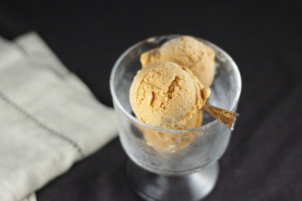 Pumpkin Pie Frozen Yogurt