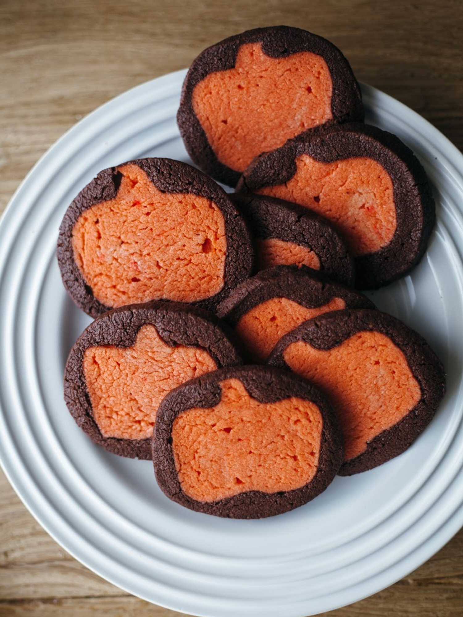 Pumpkin Slice and Bake Cookies