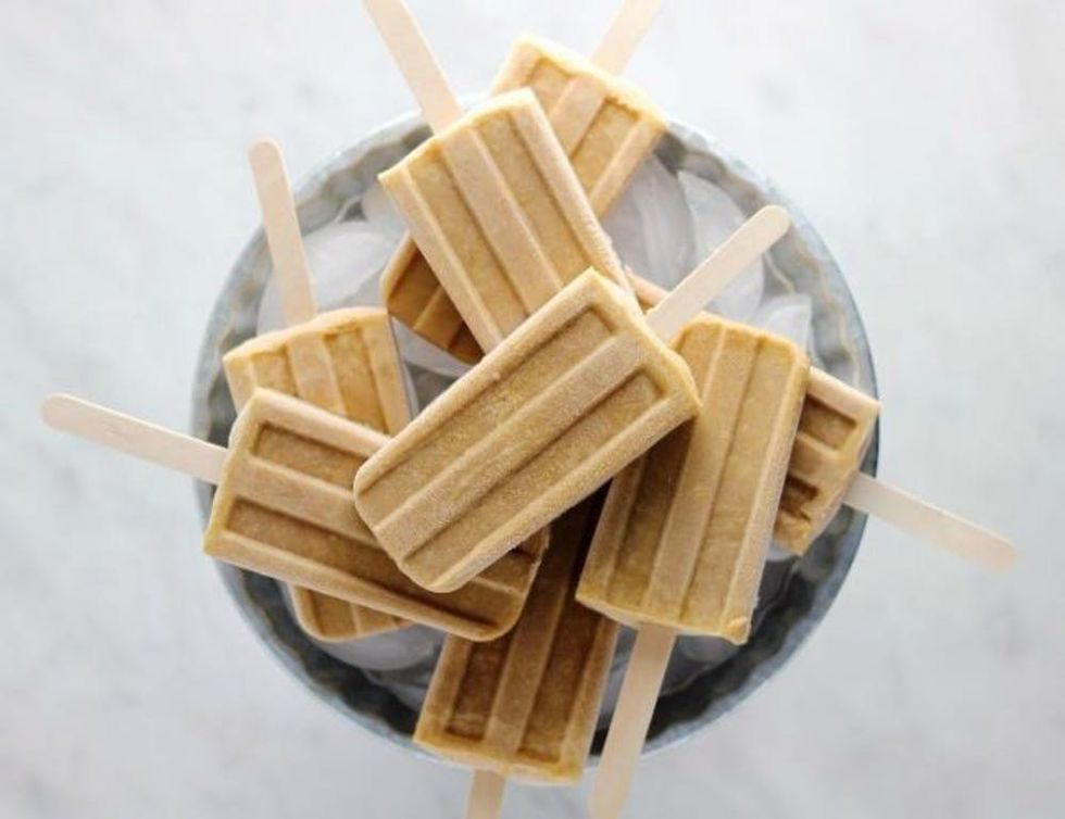 Pumpkin Spice Latte Popsicles pumpkin recipes