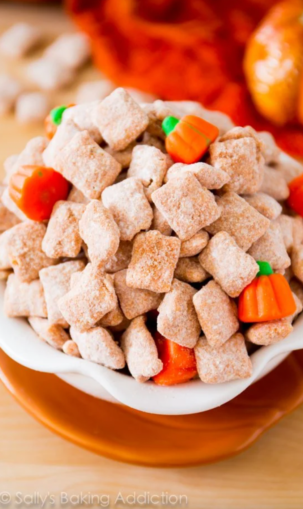 Pumpkin Spice Puppy Chow