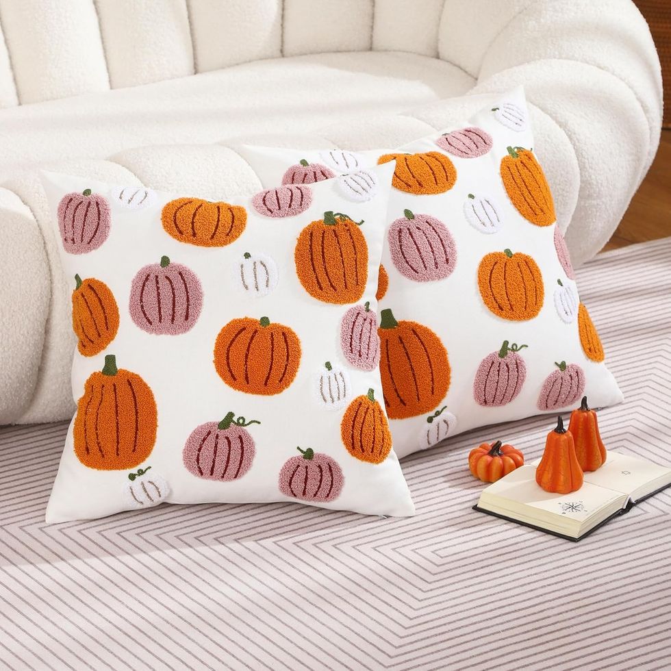 pumpkin throw pillow covers