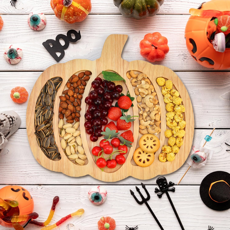 Pumpkin Wood Charcuterie Board