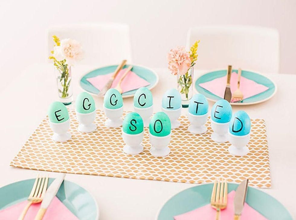 Punniest Egg Centerpiece