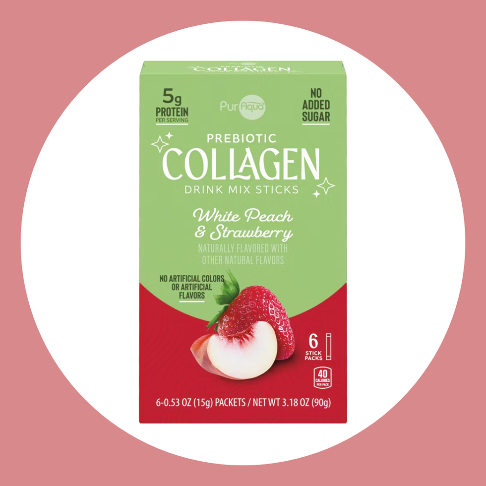 PurAqua White Peach Strawberry Collagen Sticks