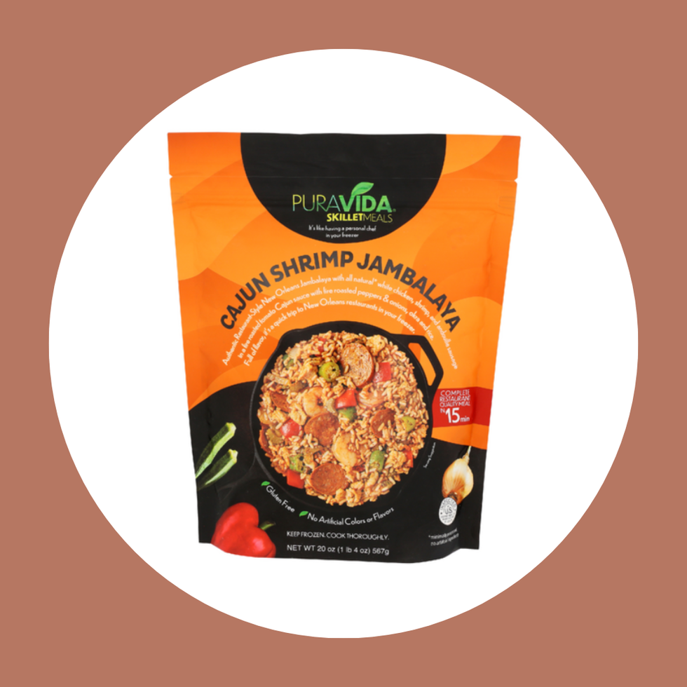 Puravida Foods Cajun Shrimp Jambalaya Skillet Meal
