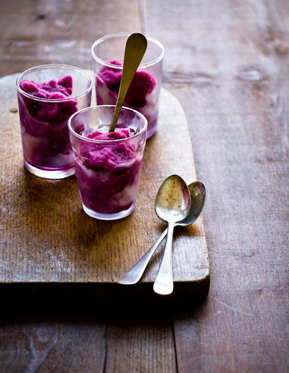 purple Concord Grape Sorbet