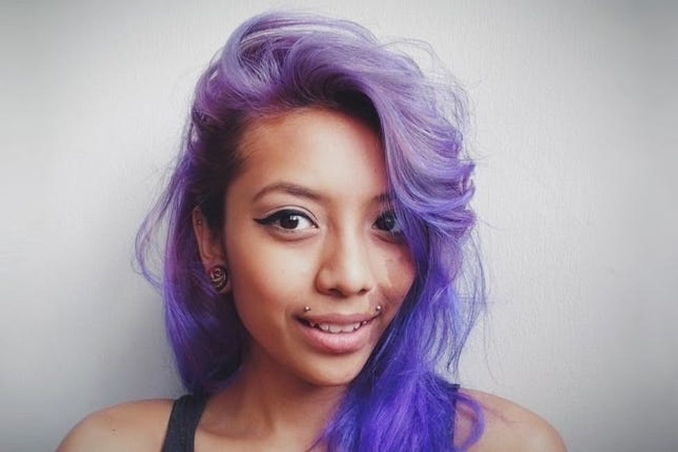 These 25 Purple Hairstyles Will Make You Want to Dye Your Hair Brit + Co