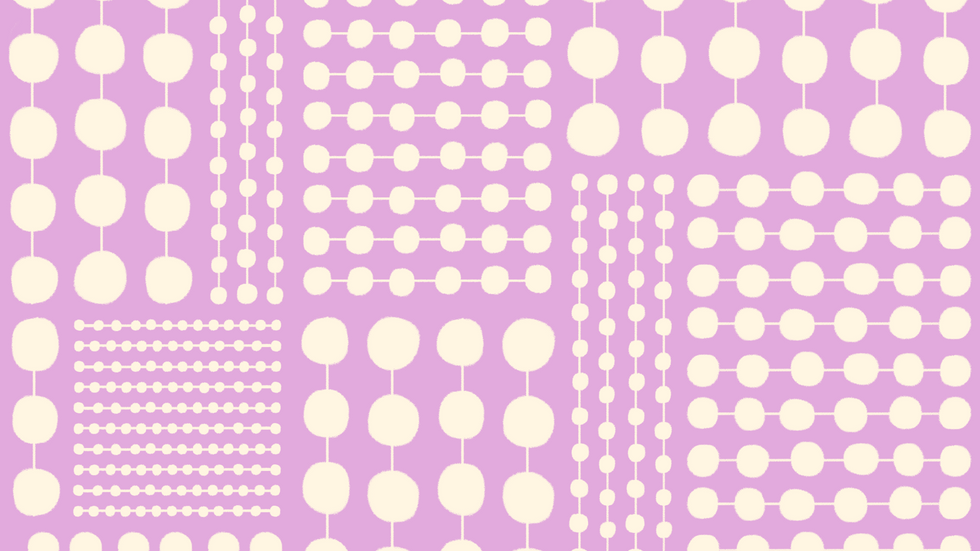 Purple pearls laptop wallpaper