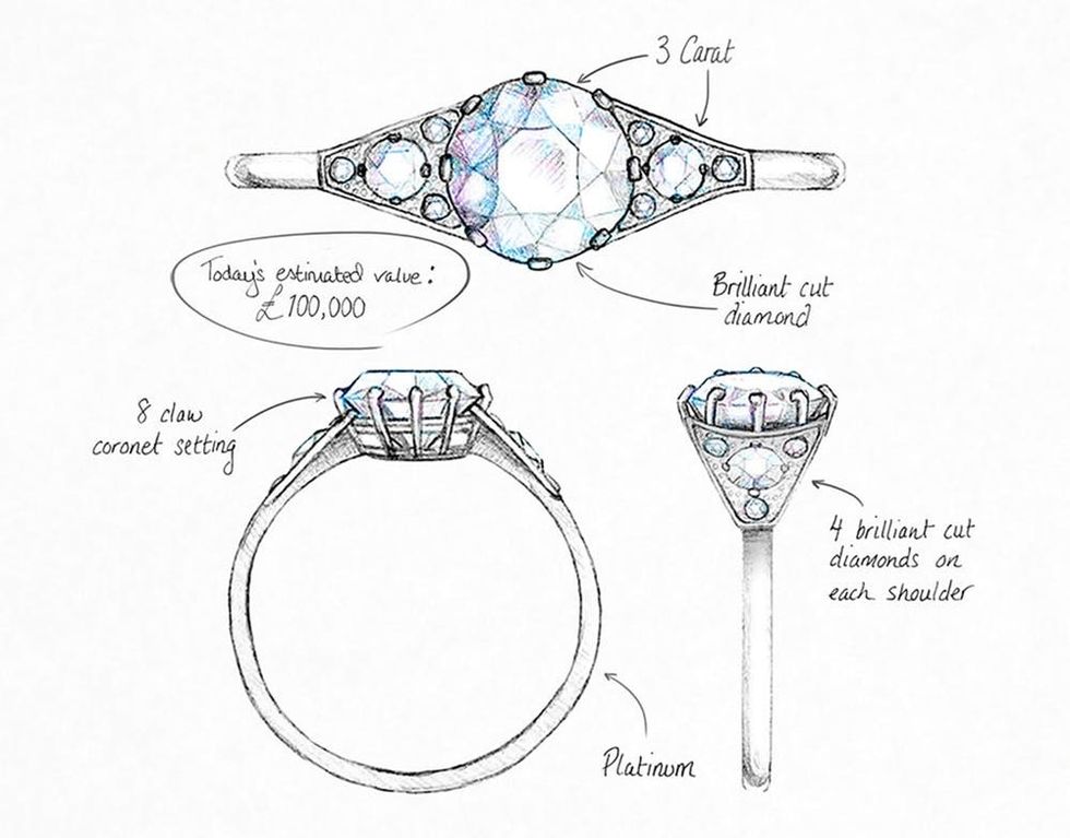 queen-elizabeth-engagement-ring