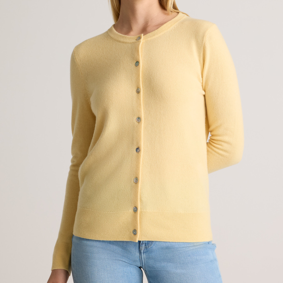 Quince Mongolian Cashmere Cardigan Sweater