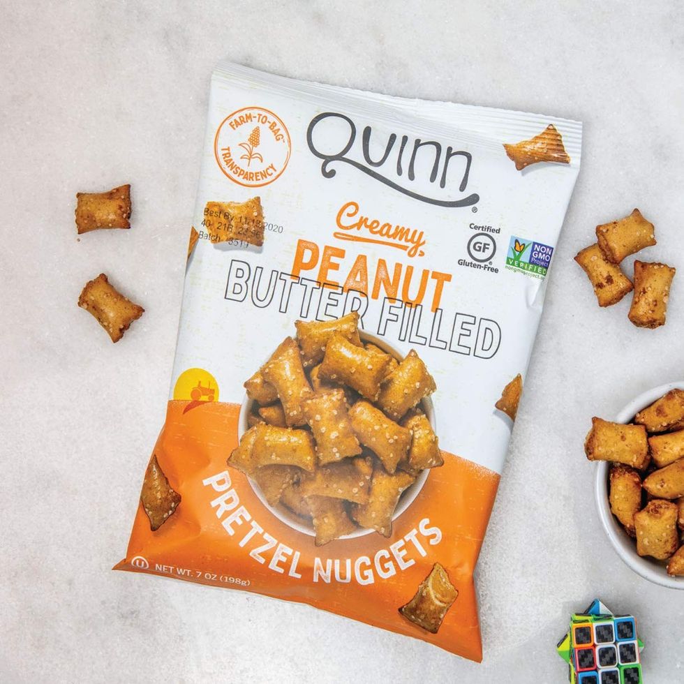 Quinn Peanut Butter-Filled Pretzel Nuggets