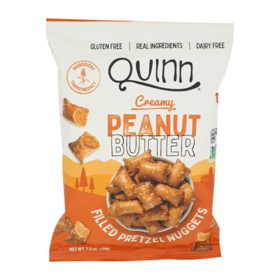 Quinn Snacks Peanut Butter Filled Pretzel Nuggets