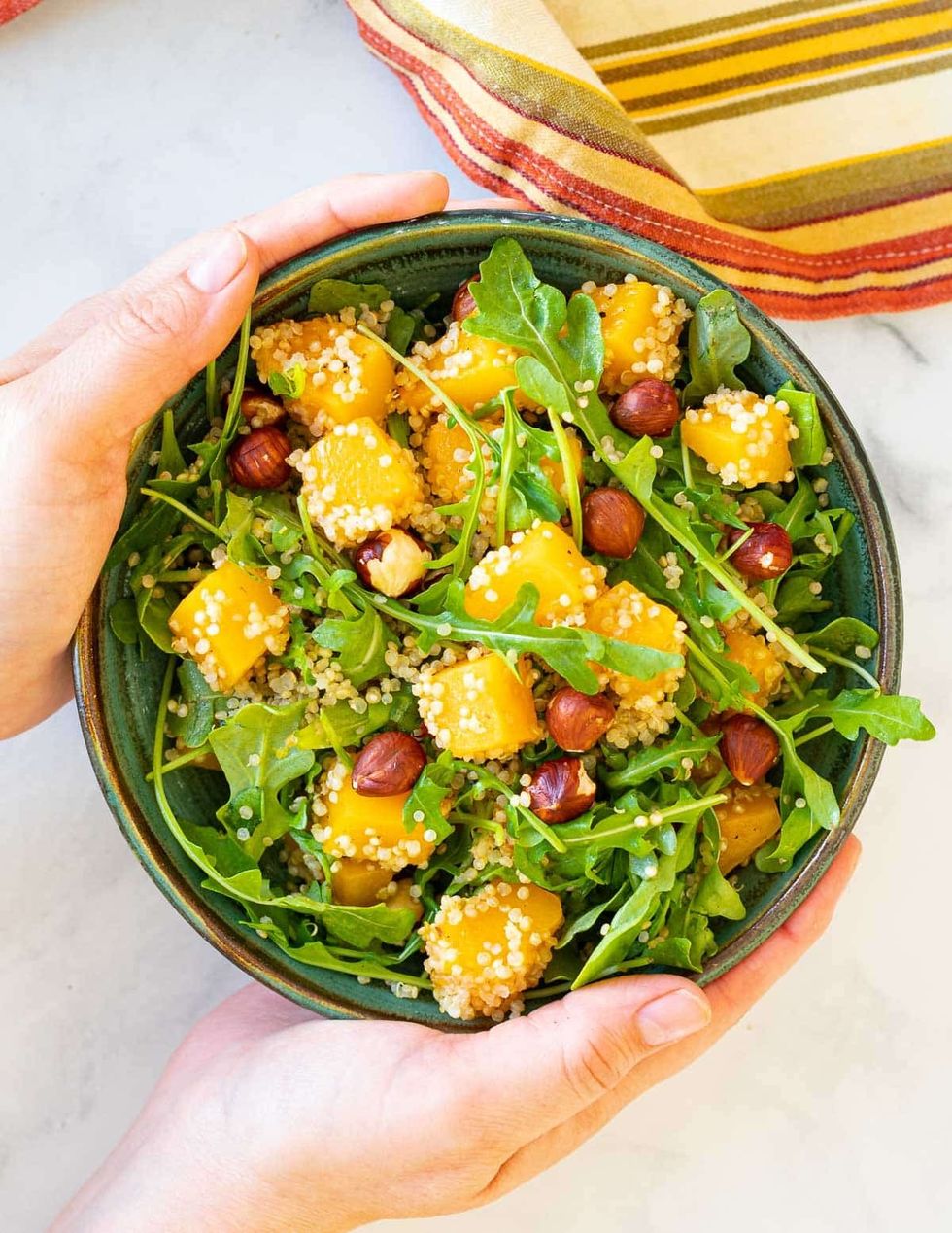 Quinoa + Butternut Squash Salad