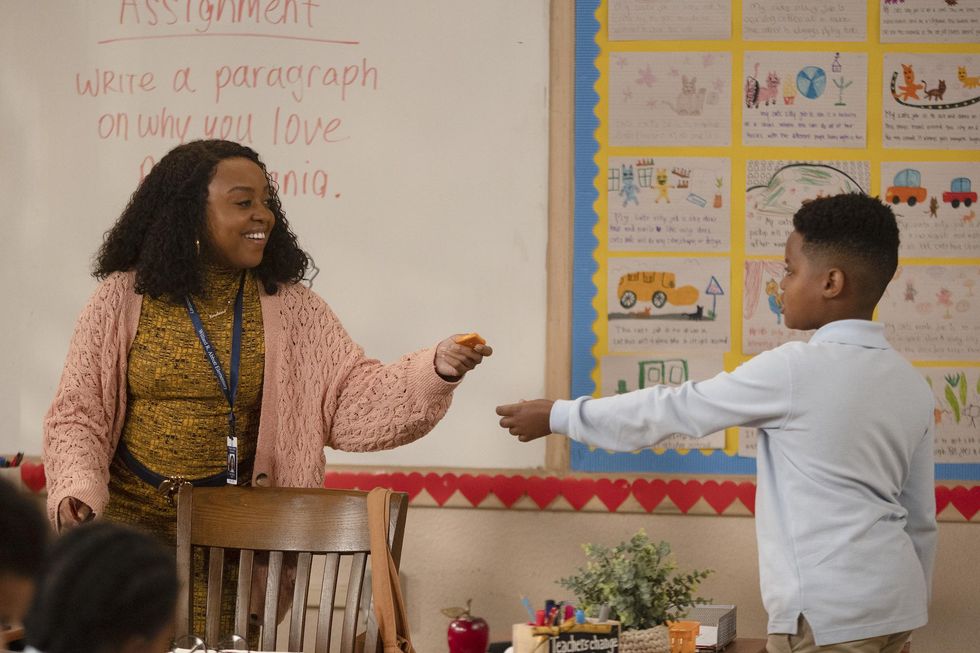 Quinta Brunson in Abbott Elementary