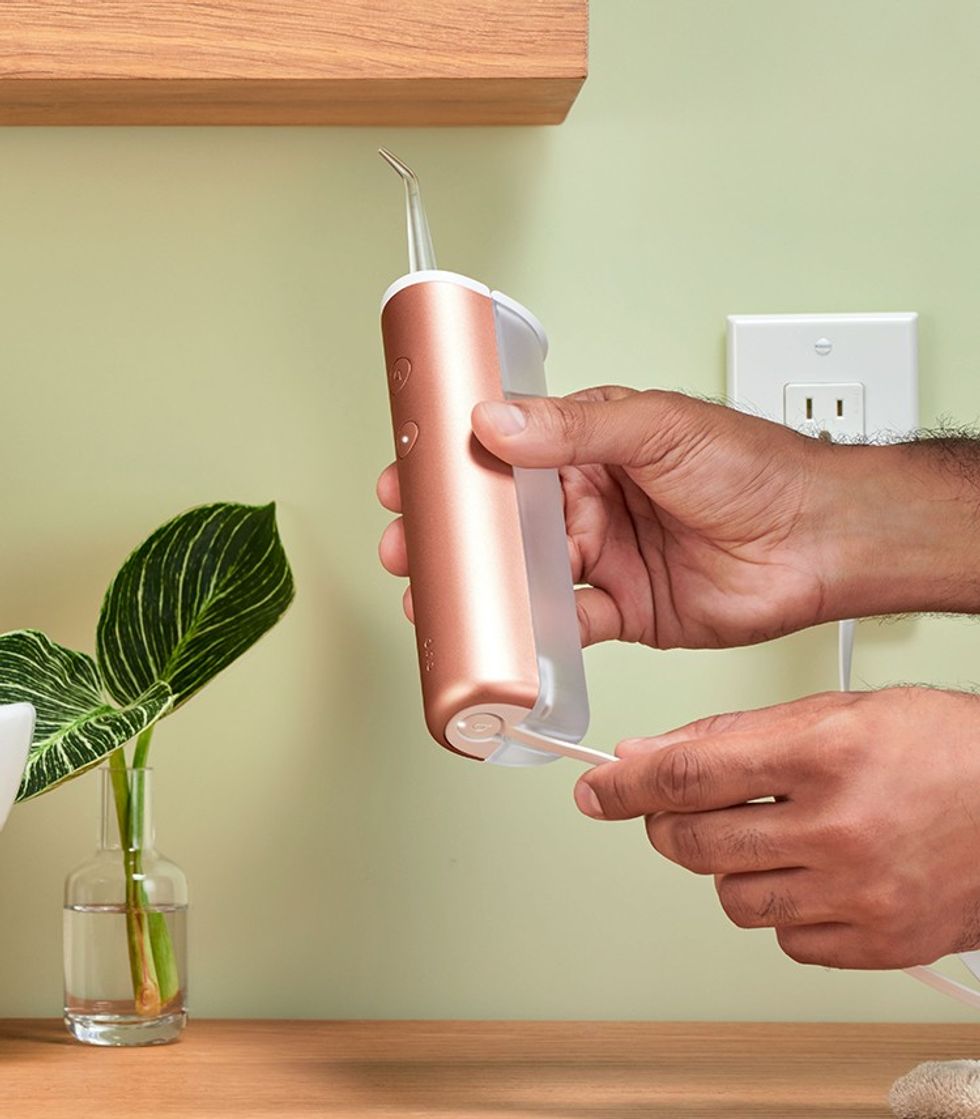 quip Rechargeable Cordless Water Flosser ($60)
