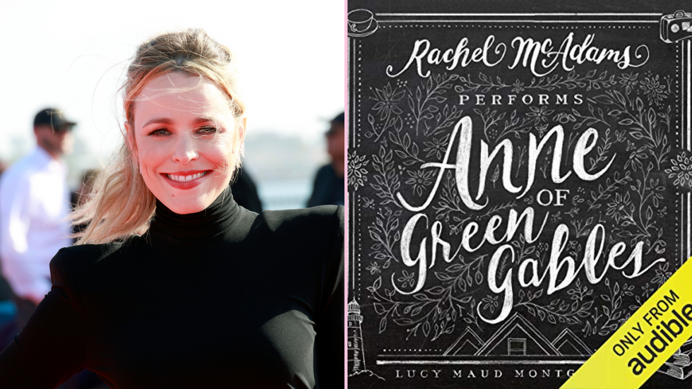 Rachel McAdams reading "Anne of Green Gables"