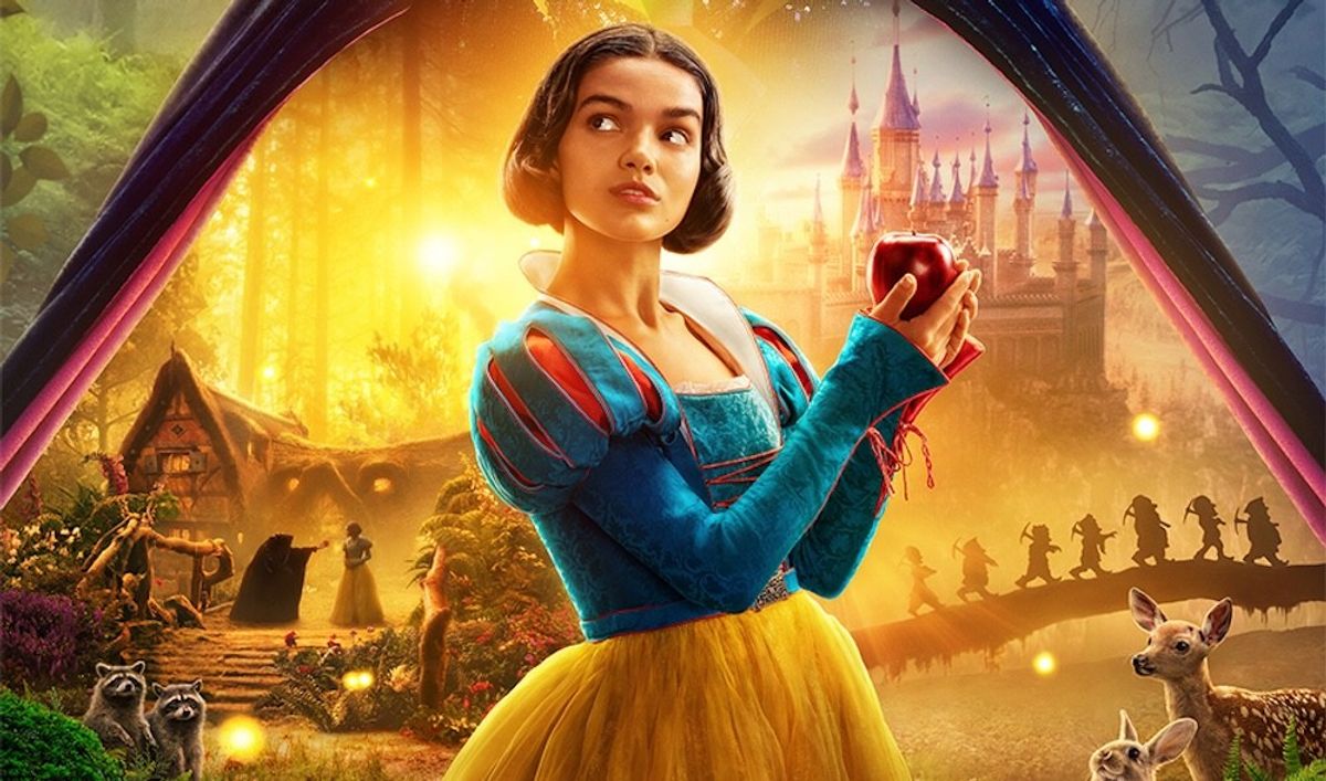 rachel zegler's live action snow white costume