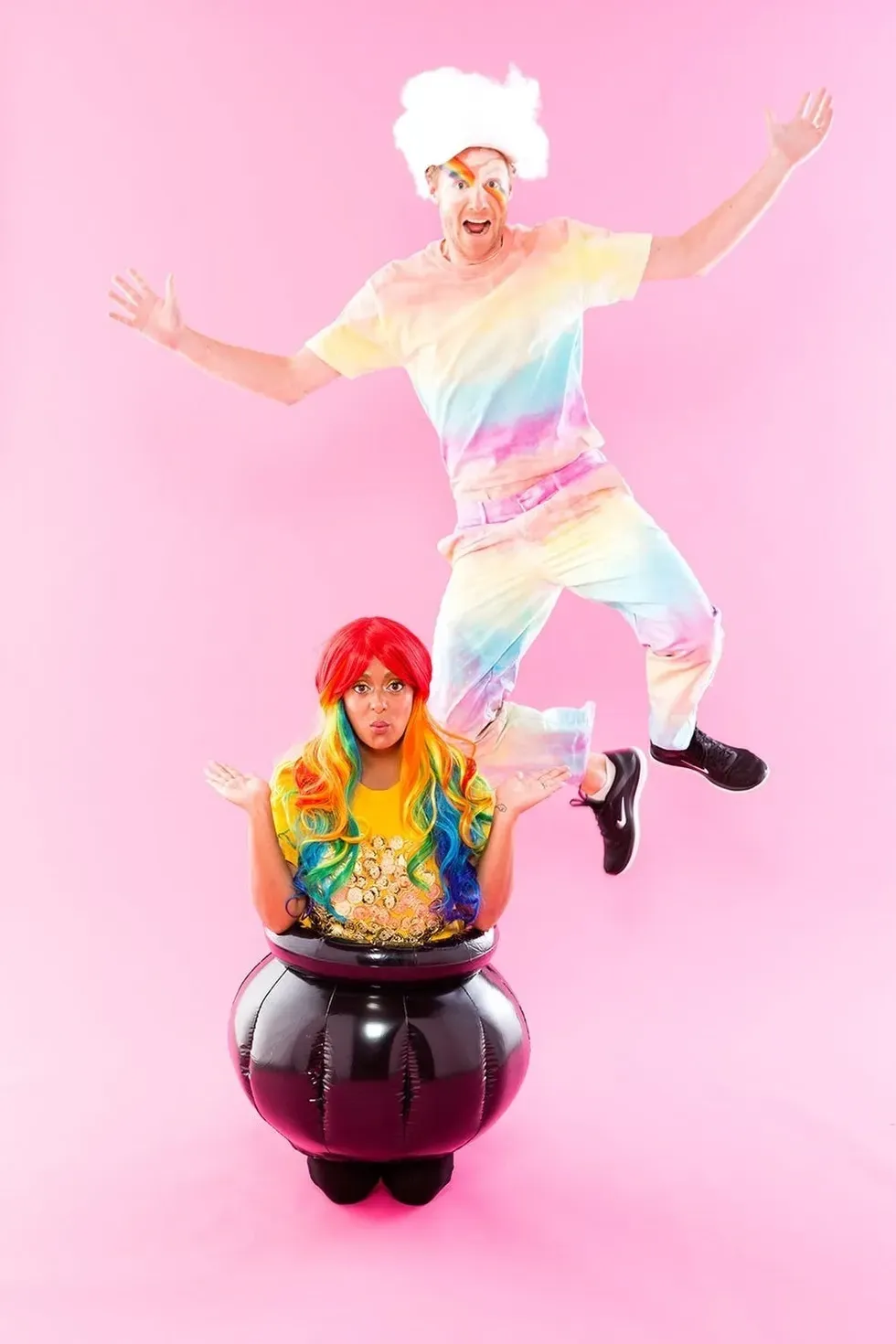 Rainbow and a pot of gold