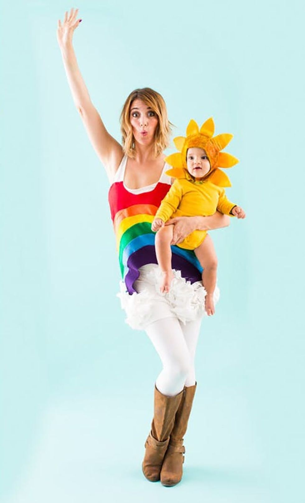 Rainbow and Ray of Sun Costumes