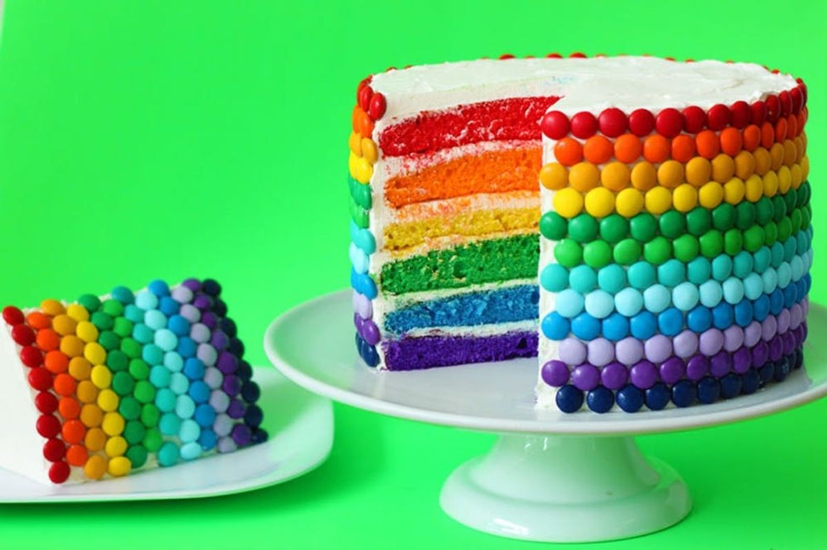 rainbow cake recipe