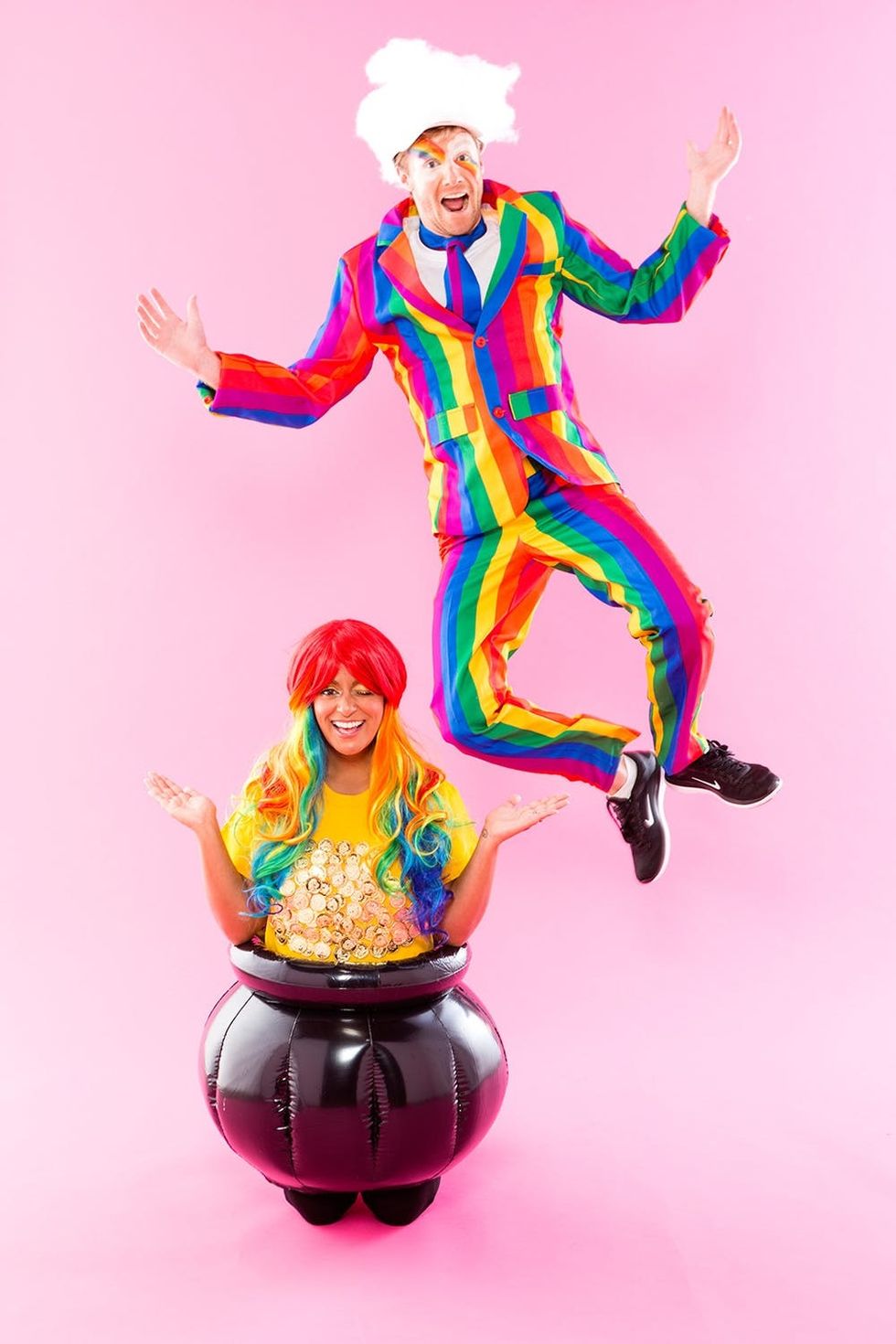 rainbow costumes