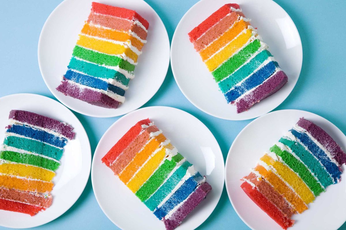 Rainbow Desserts