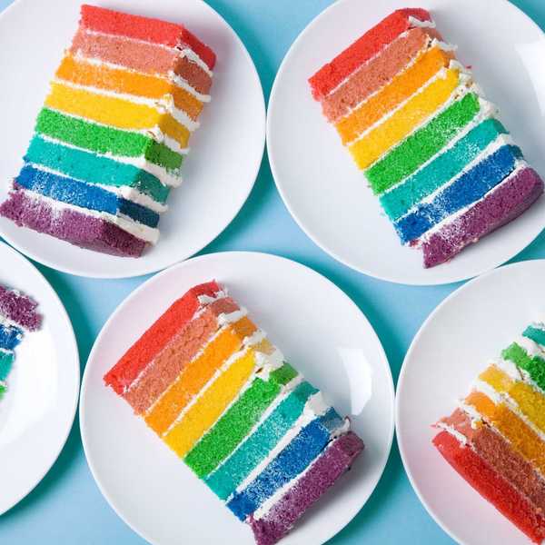 Rainbow Desserts