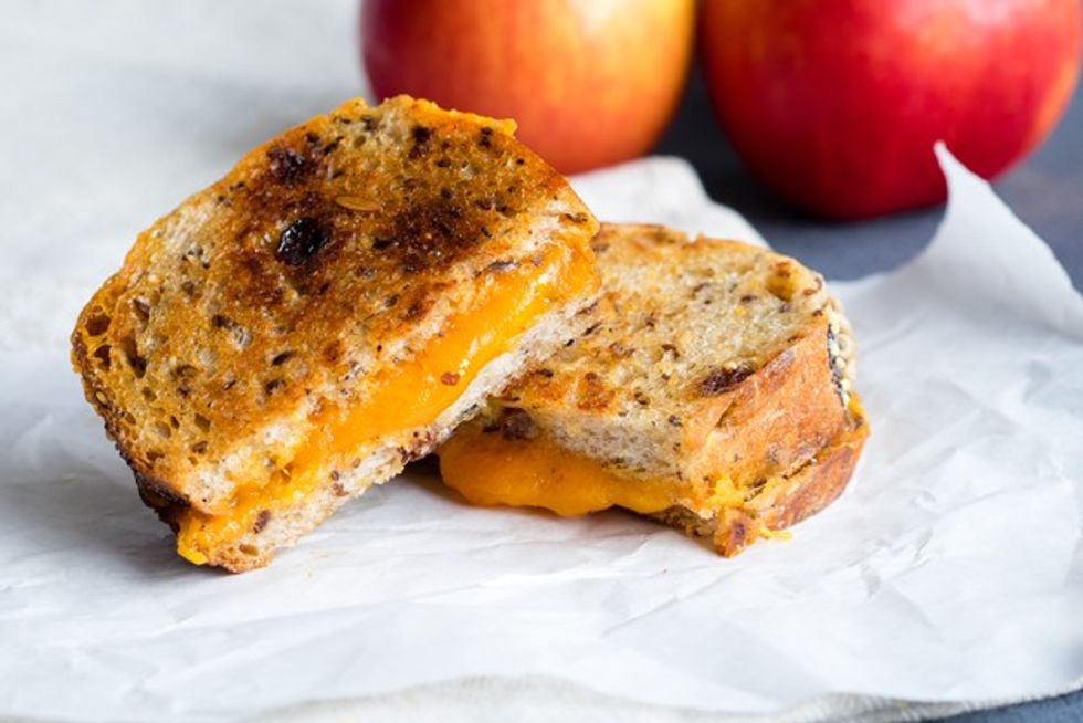 Raisin Bread Grilled Cheese