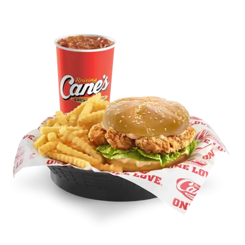 Raising Cane's chicken sandwich