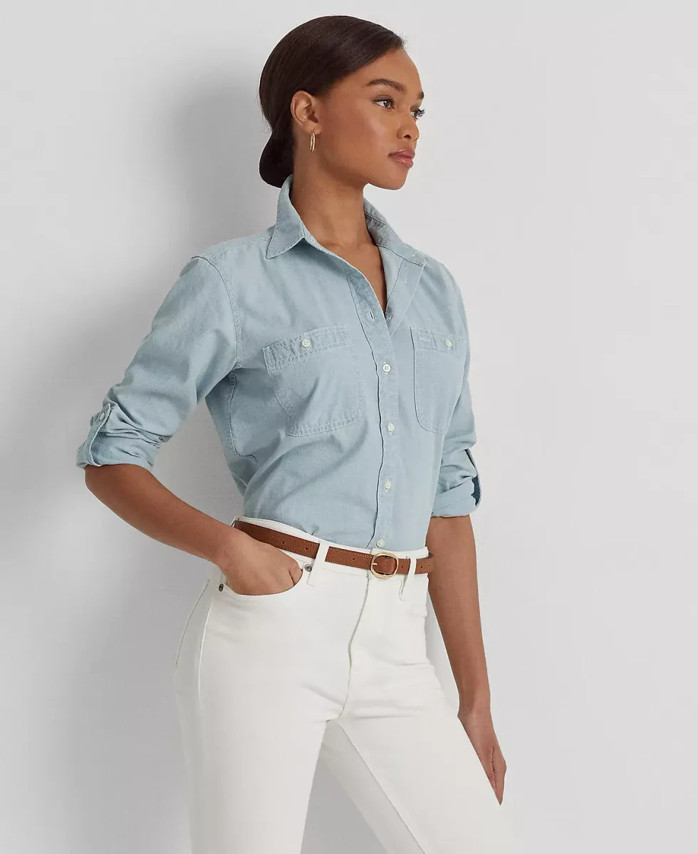 Ralph Lauren Cotton Chambray Shirt
