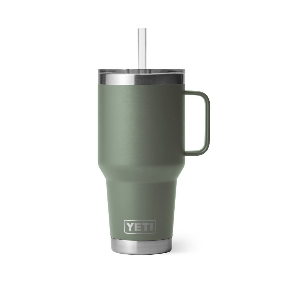 Rambler 35 oz Mug in Camp Green