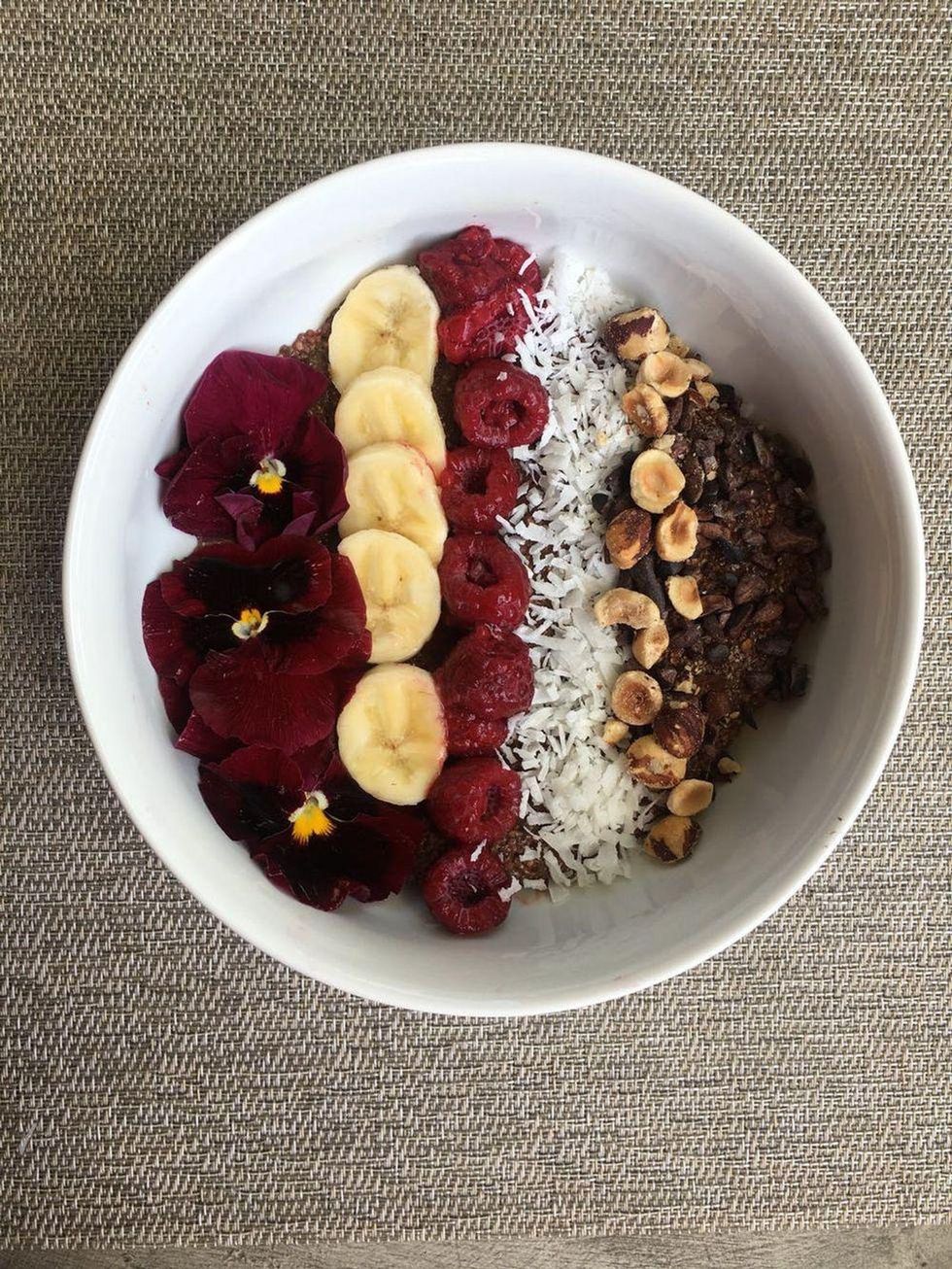 Raspberry Cacao Chia Seed Pudding Recipe Gut Health