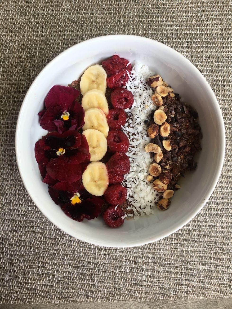 Raspberry Cacao Chia Seed Pudding Recipe